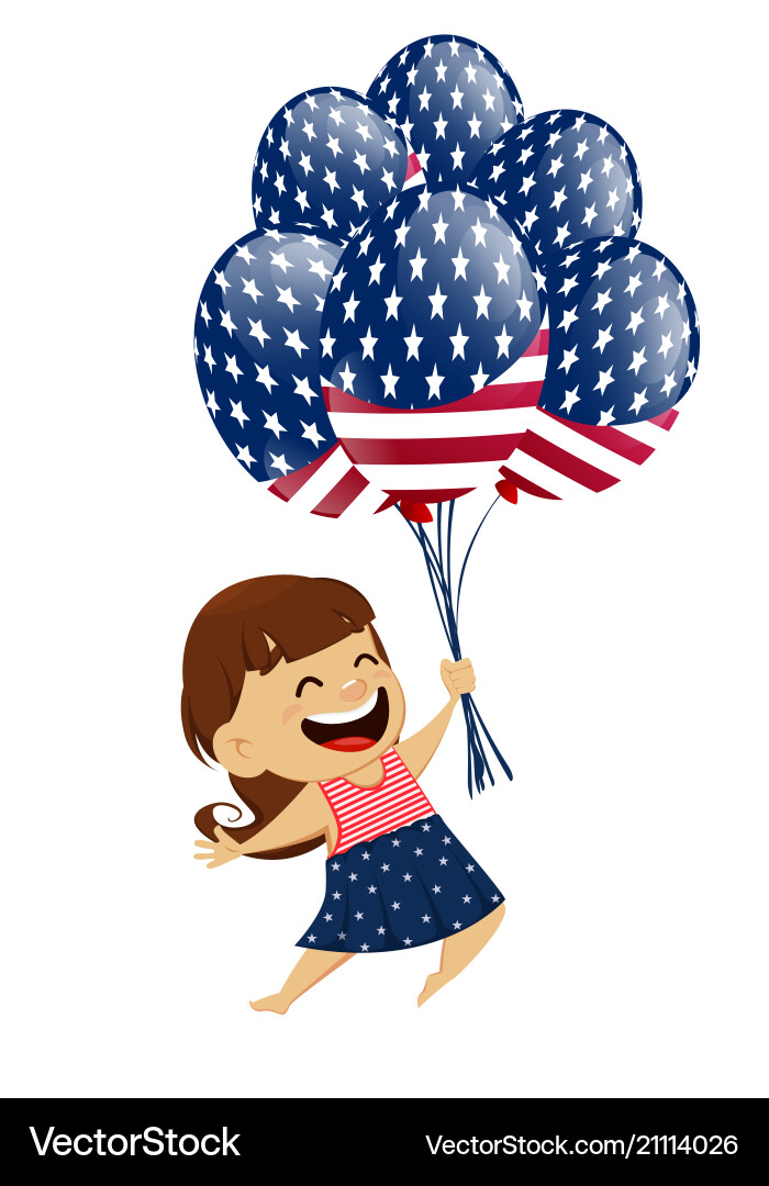 Happy independence day greeting card Happy independence day greeting card vector image