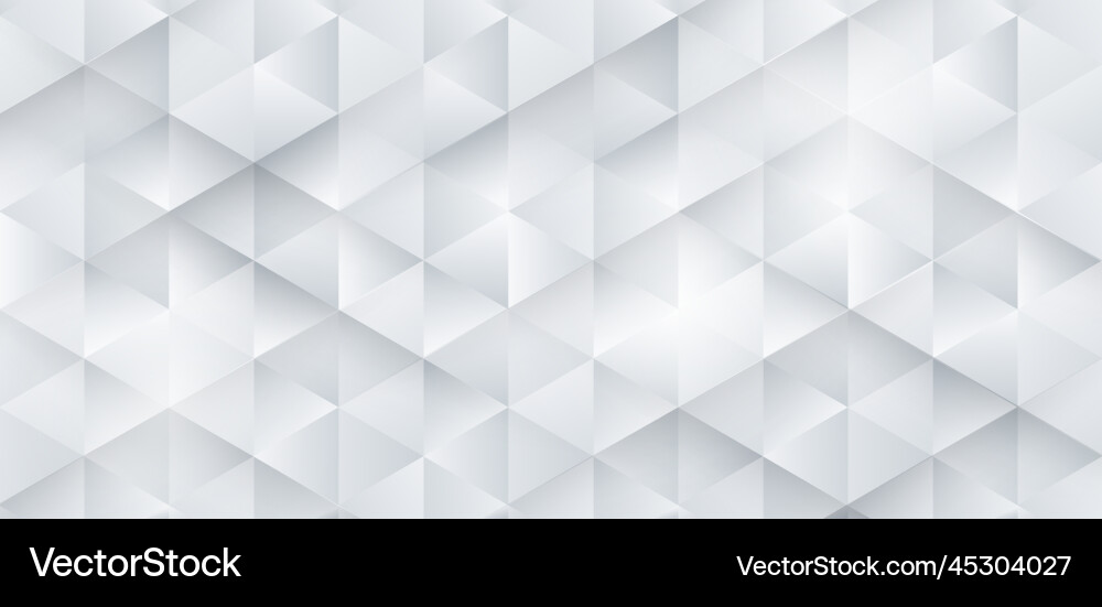 Abstract white and grey triangle pattern design Abstract white and grey triangle pattern design vector image