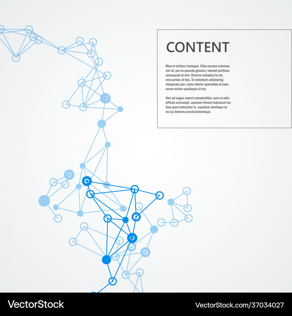 Connection pattern with dynamic lines Connection pattern with dynamic lines vector image