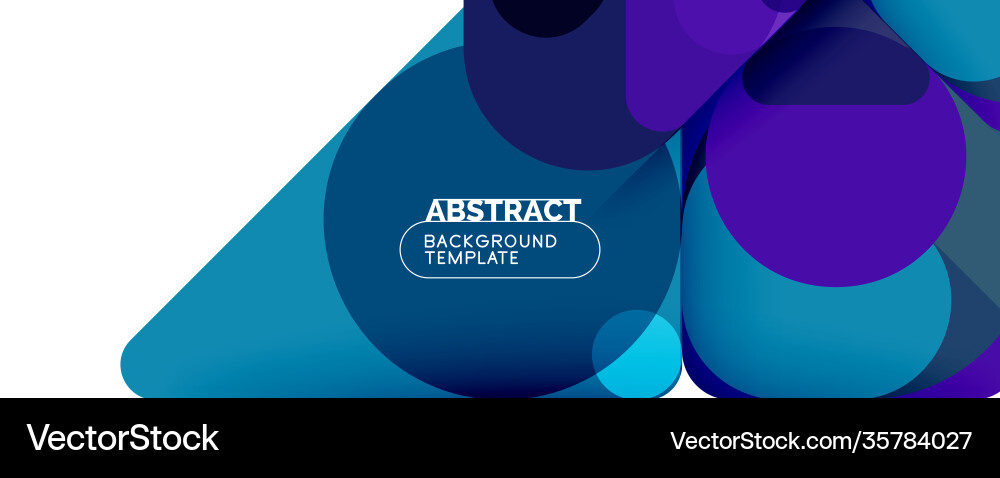 Flat geometric round shapes and dynamic lines Flat geometric round shapes and dynamic lines Vector Image