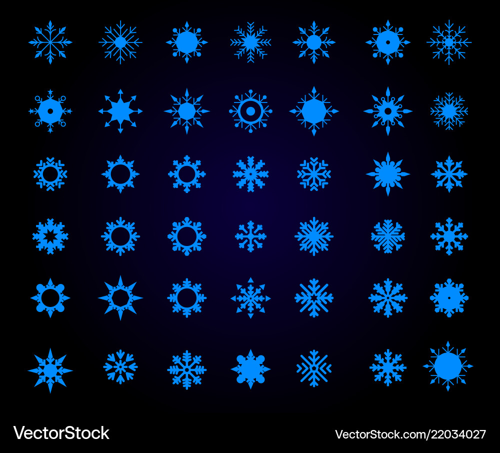 Helle Schneeflocken Winter blau Weihnachten Schnee Helle Schneeflocken Winter blau Weihnachten Schnee vektorbild