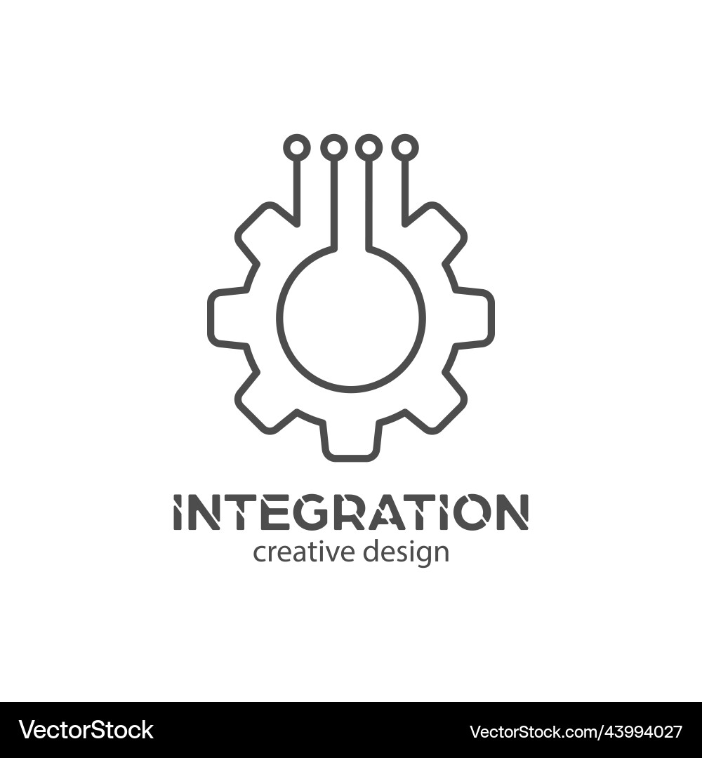 Integration template automation of a mechanized Integration template automation of a mechanized vector image