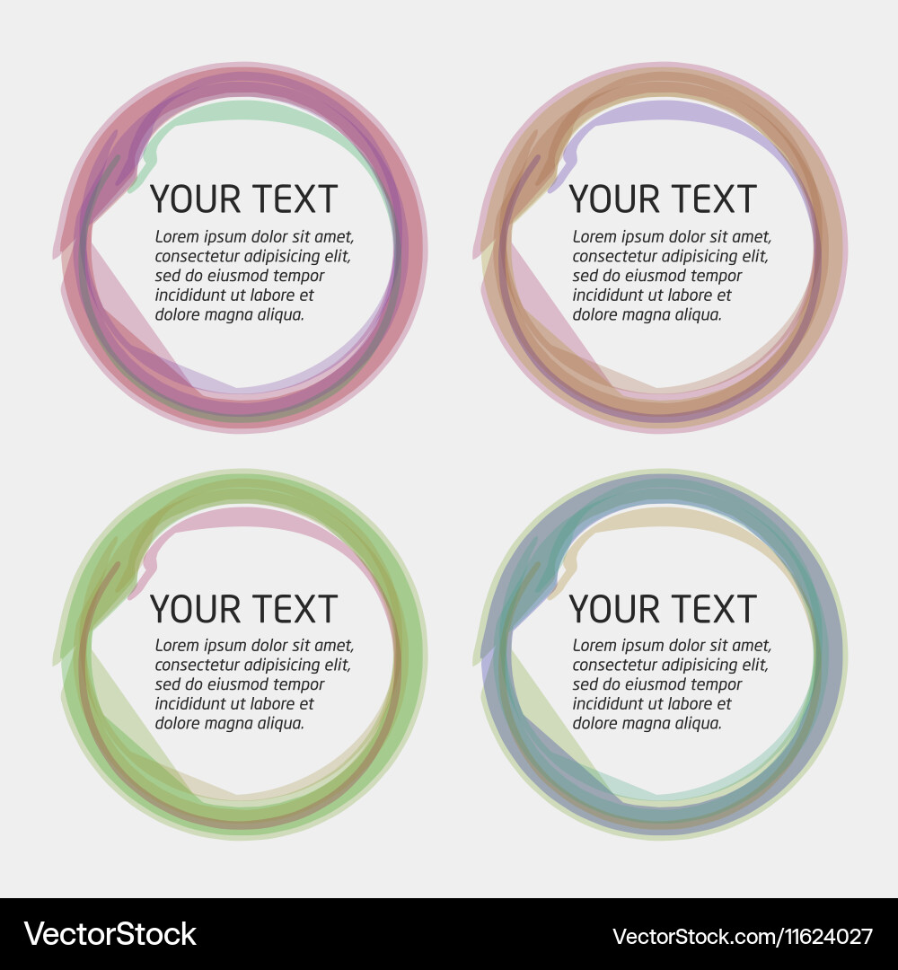 Pattern for the background in form of circular Vector Image