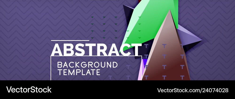 3d triangular minimal abstract background 3d triangular minimal abstract background vector image