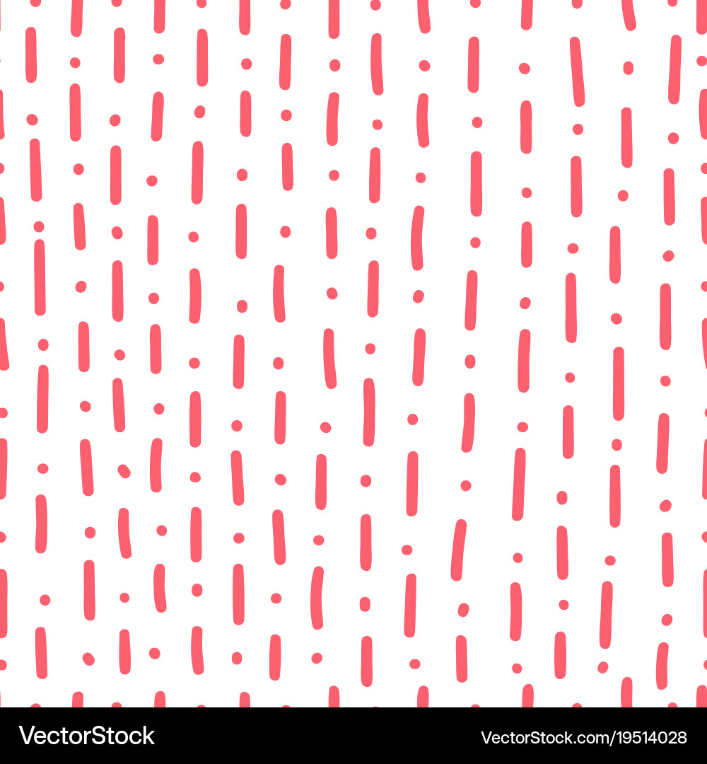 Abstract handdrawn seamless pattern simple vector image