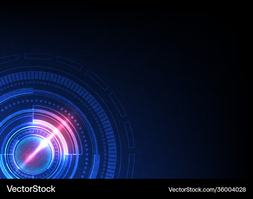 Circuit technology background Vector Image