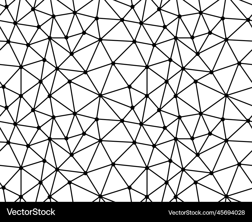 Triangular Grid Pattern vector image