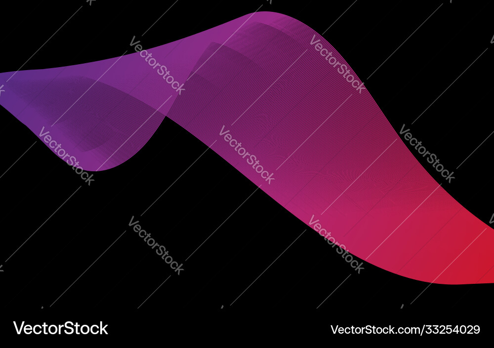 Abstract background with color wave design element Abstract background with color wave design element vector image