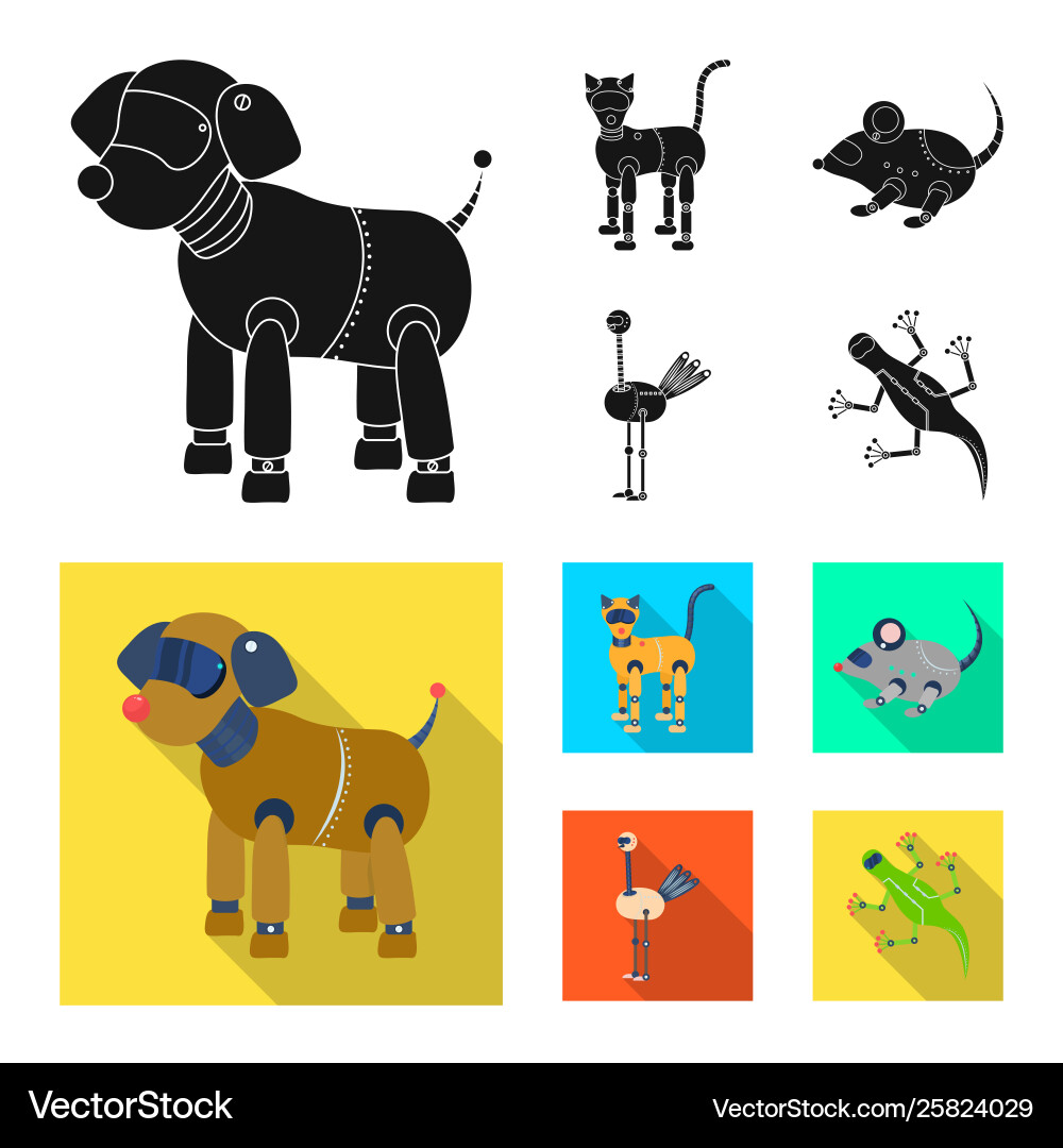 Isolated object toy and science icon set Isolated object toy and science icon set vector image