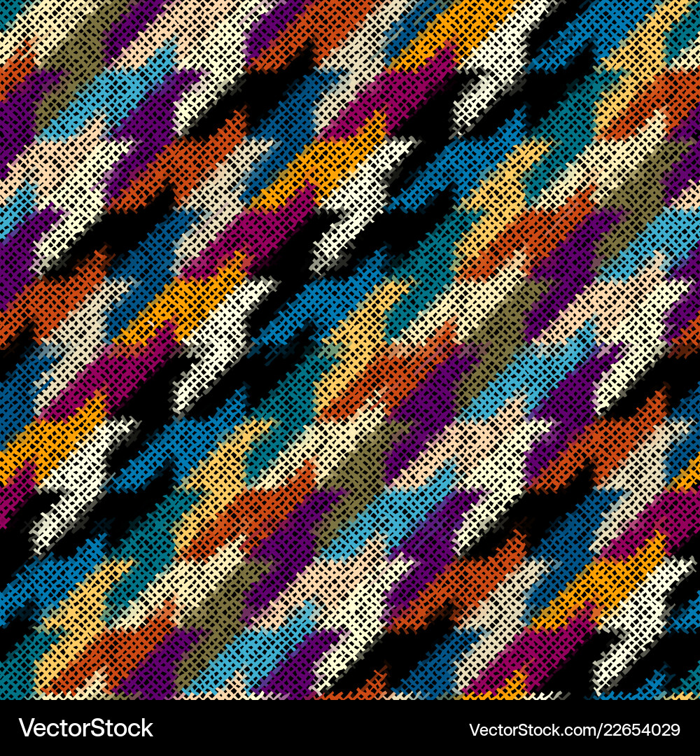 Seamless square pattern abstract color Seamless square pattern abstract color vector image
