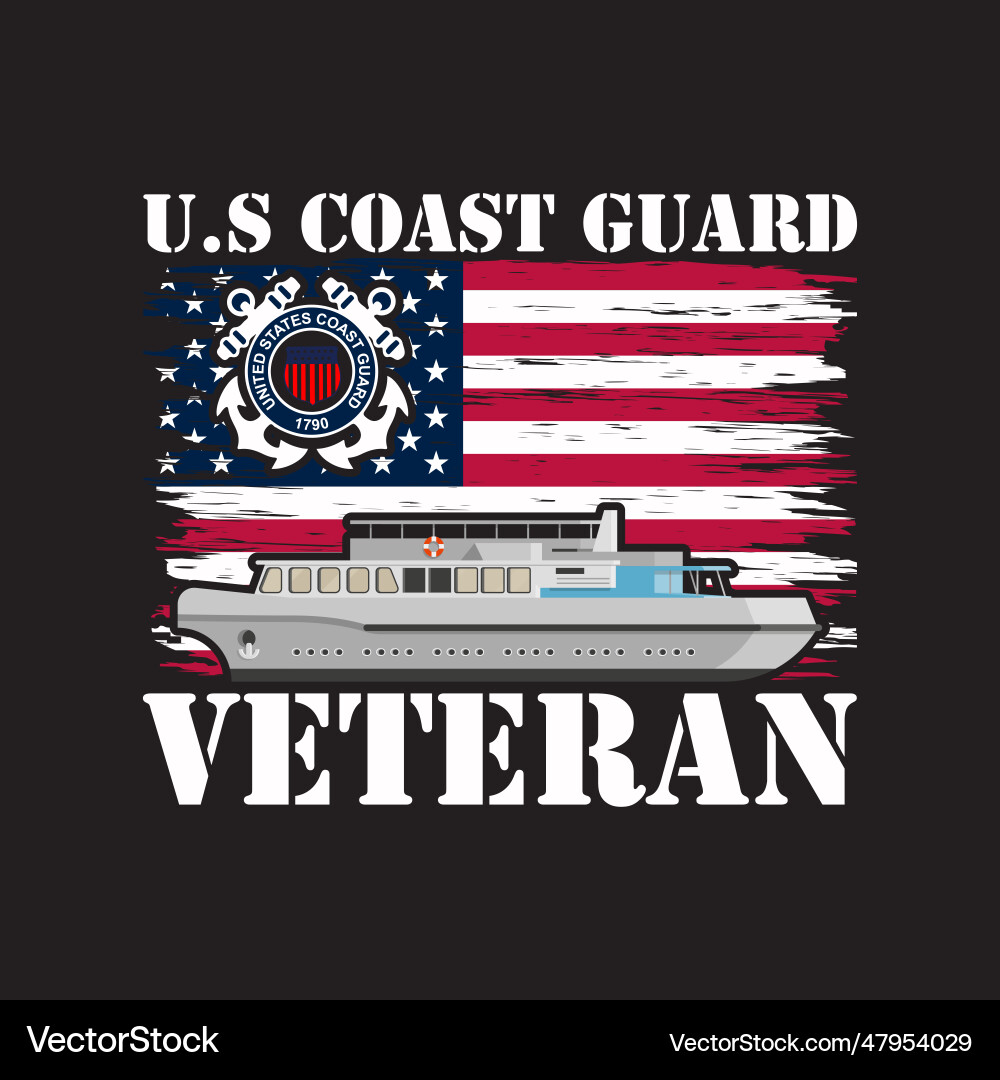U.S Coast Guard Veteran T-Shirt U.S Coast Guard Veteran T-Shirt