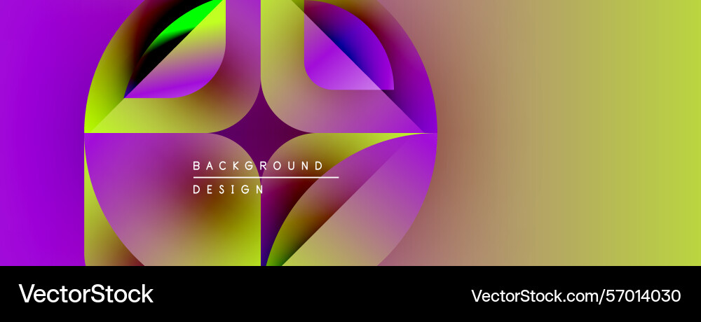 Abstract colorful design overlapping shapes Abstract colorful design overlapping shapes vector image