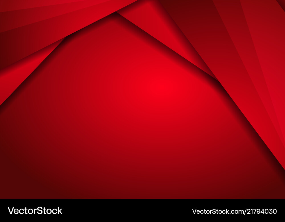 Abstract metallic red frame layout modern tech vector image