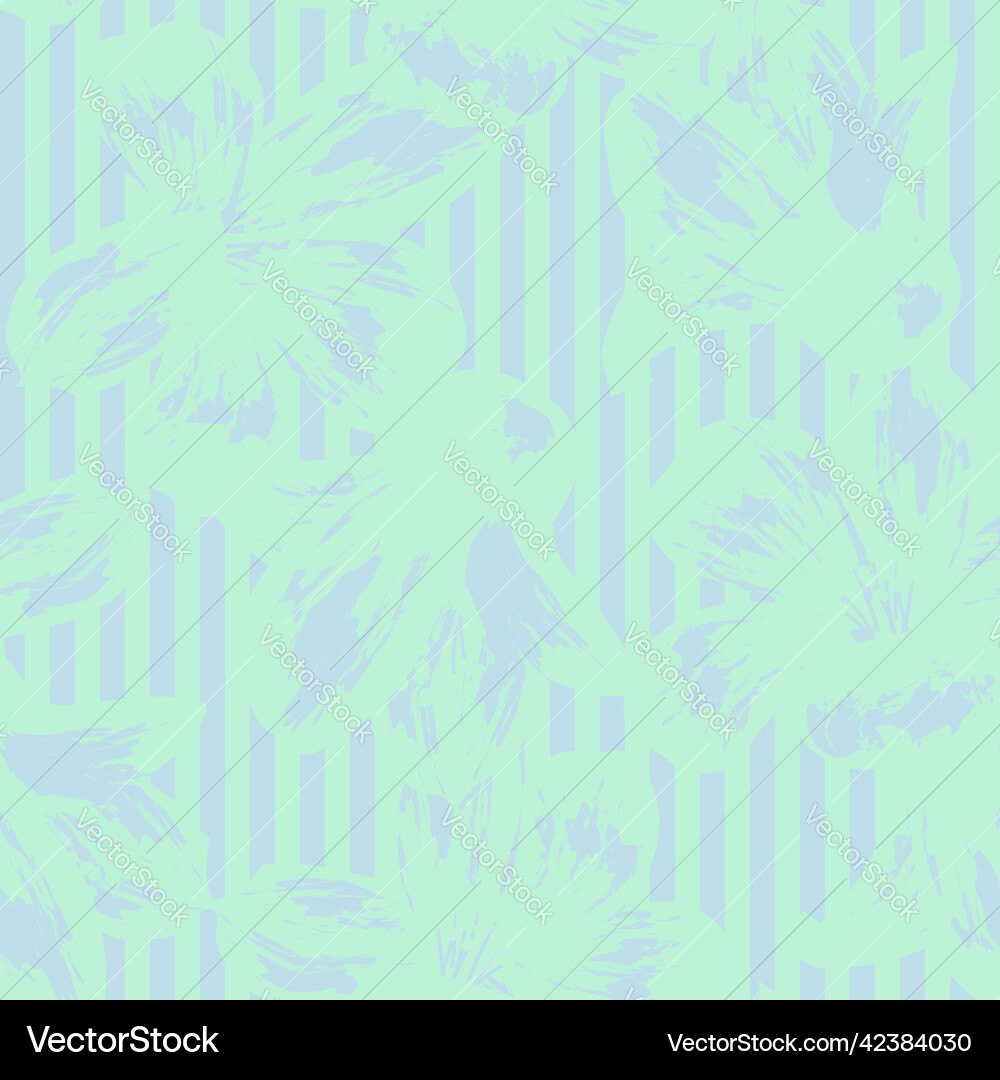 Floral striped seamless pattern design Floral striped seamless pattern design vector image