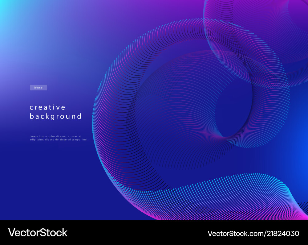 Fluid Gradient Abstract Background vector image