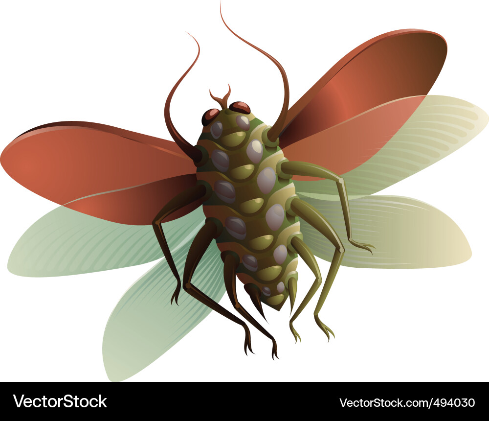 Imaginary insect Vector Image
