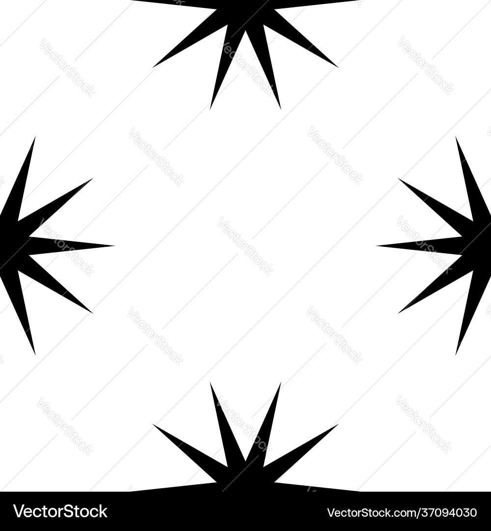 Repeatable seamless star shape pattern Vector Image