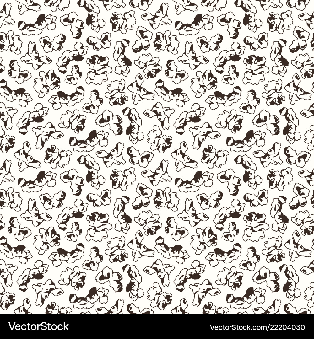 Retro Popcorn Pattern vector image