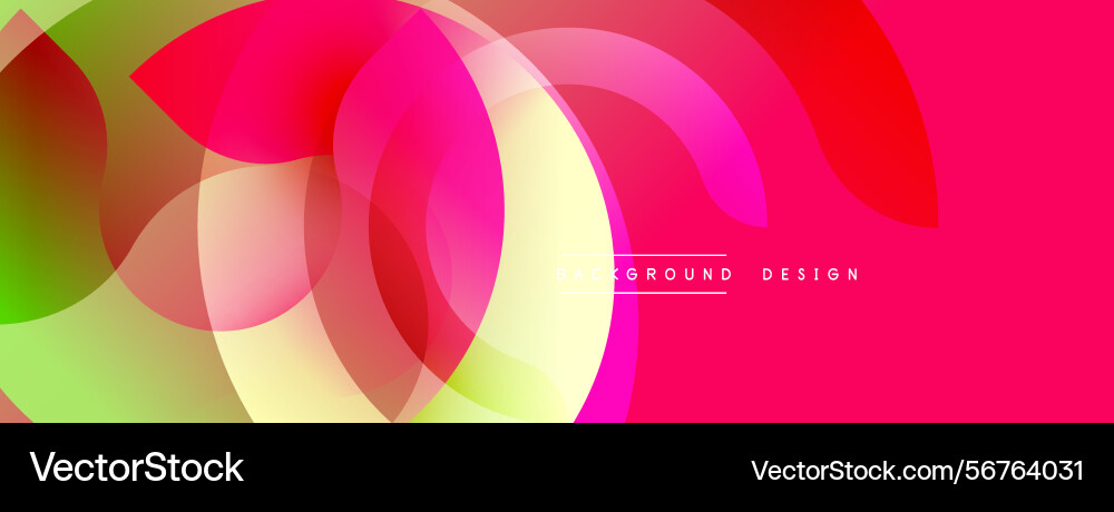 Dynamic abstract composition overlapping circles Dynamic abstract composition overlapping circles vector image