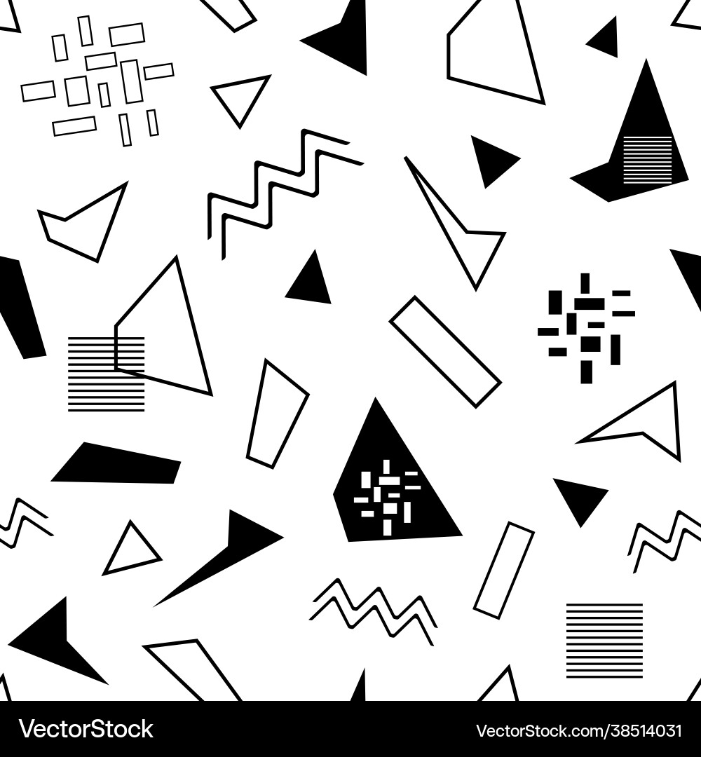 Geometric Pattern - Abstract Shapes vector image