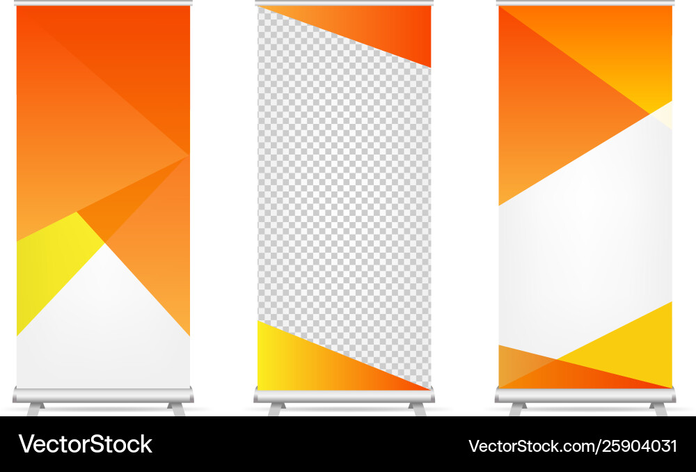 Roll up Banner Set isoliert weißen Hintergrund Roll up Banner Set isoliert weißen Hintergrund vektorbild