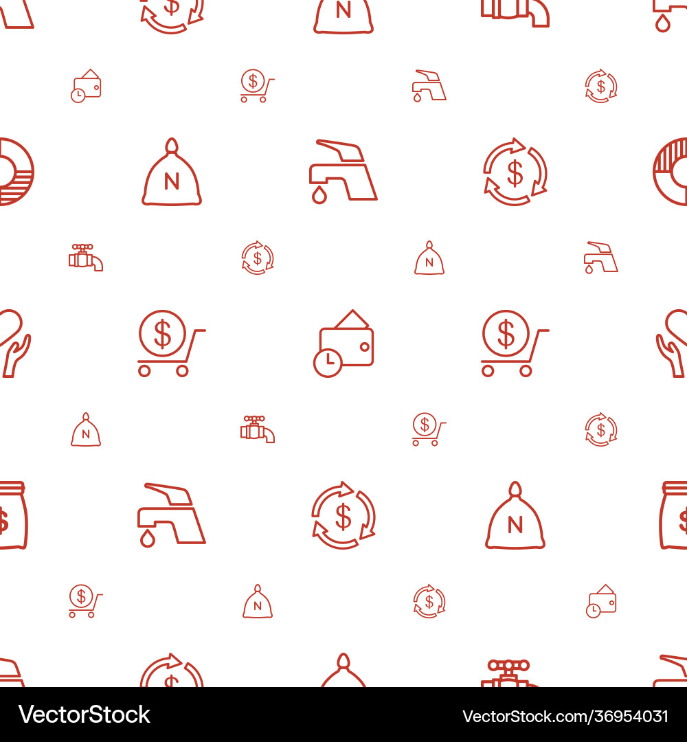 Save icons pattern seamless white background Vector Image