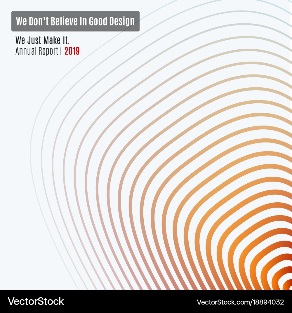 Abstract design elements for graphic layout Vector Image