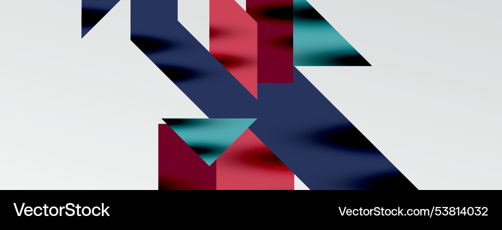 Dynamic lines and triangles Dynamic lines and triangles vector image