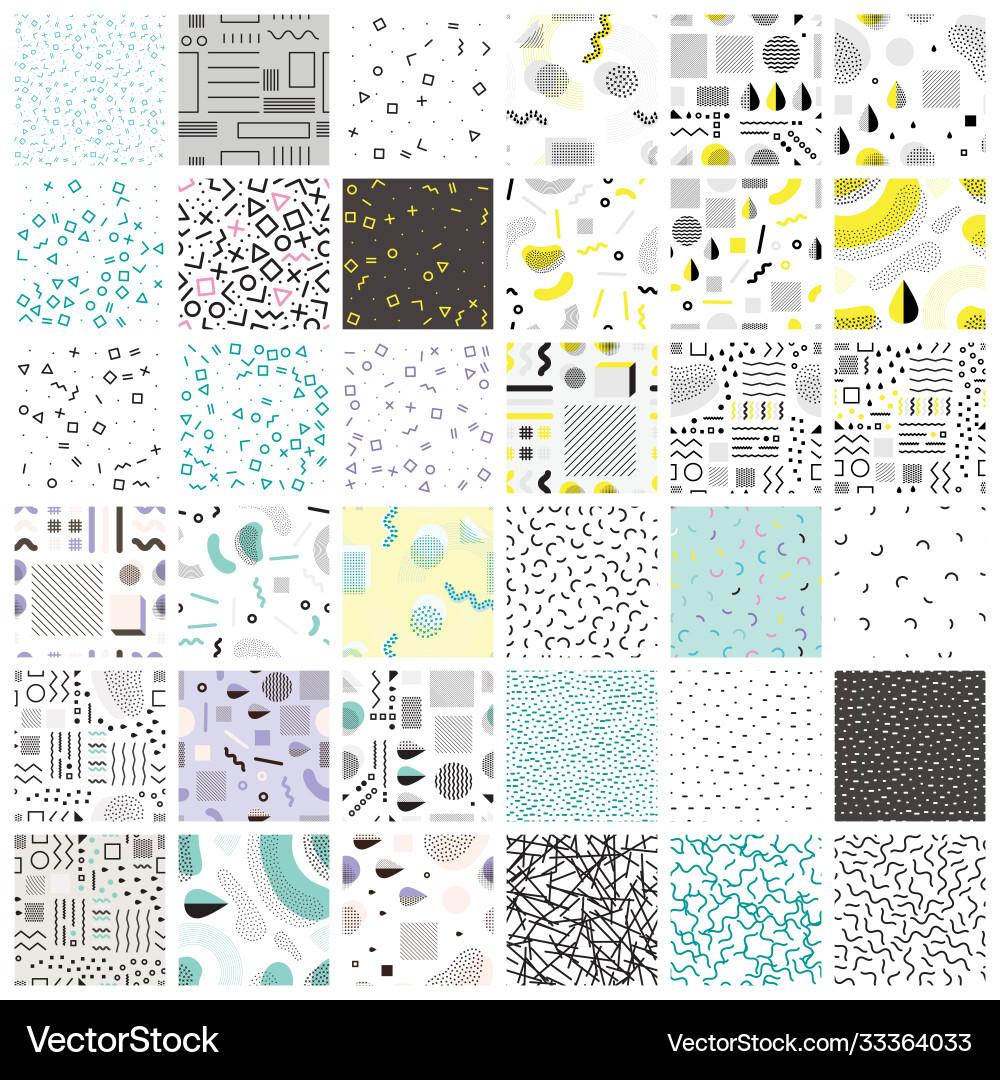 Abstract geometric seamless pattern with simple Abstract geometric seamless pattern with simple vector image