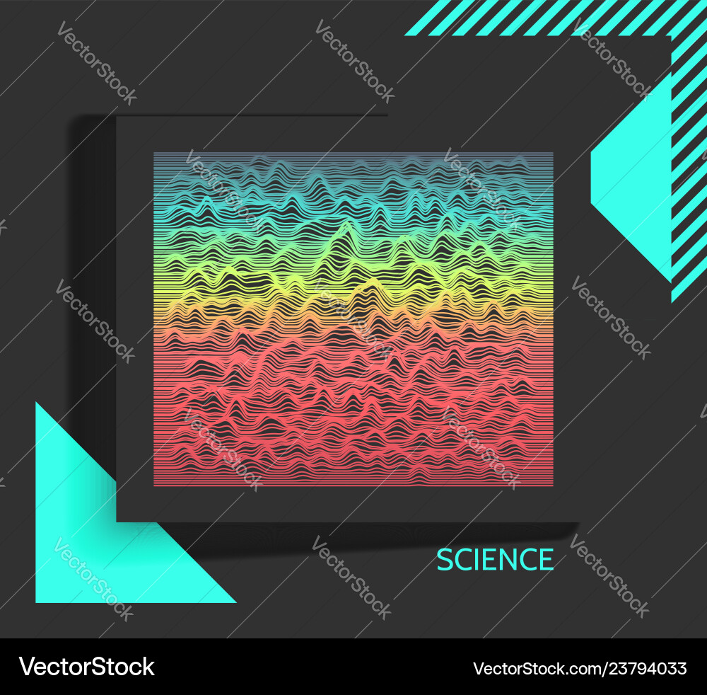 Abstract wavy background dynamic effect Abstract wavy background dynamic effect Vector Image