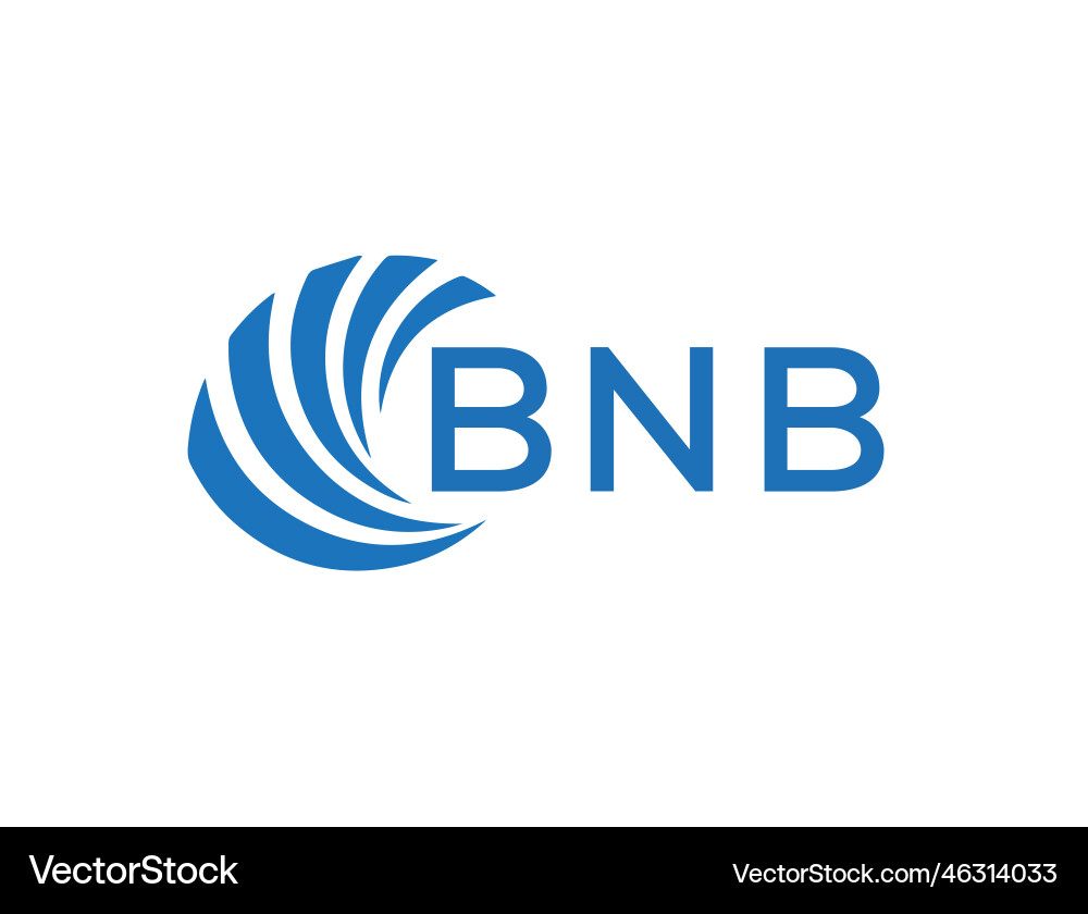 Bnb abstract business growth logo design on white – Royalty-Free Vector |  VectorStock