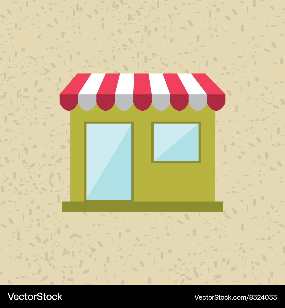 Building front design Vector Image