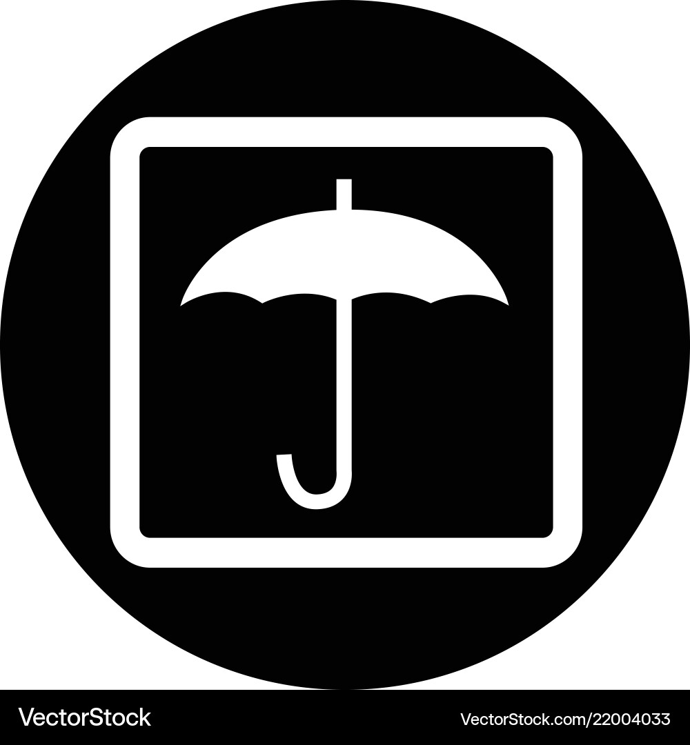 Fragile icon Vector Image