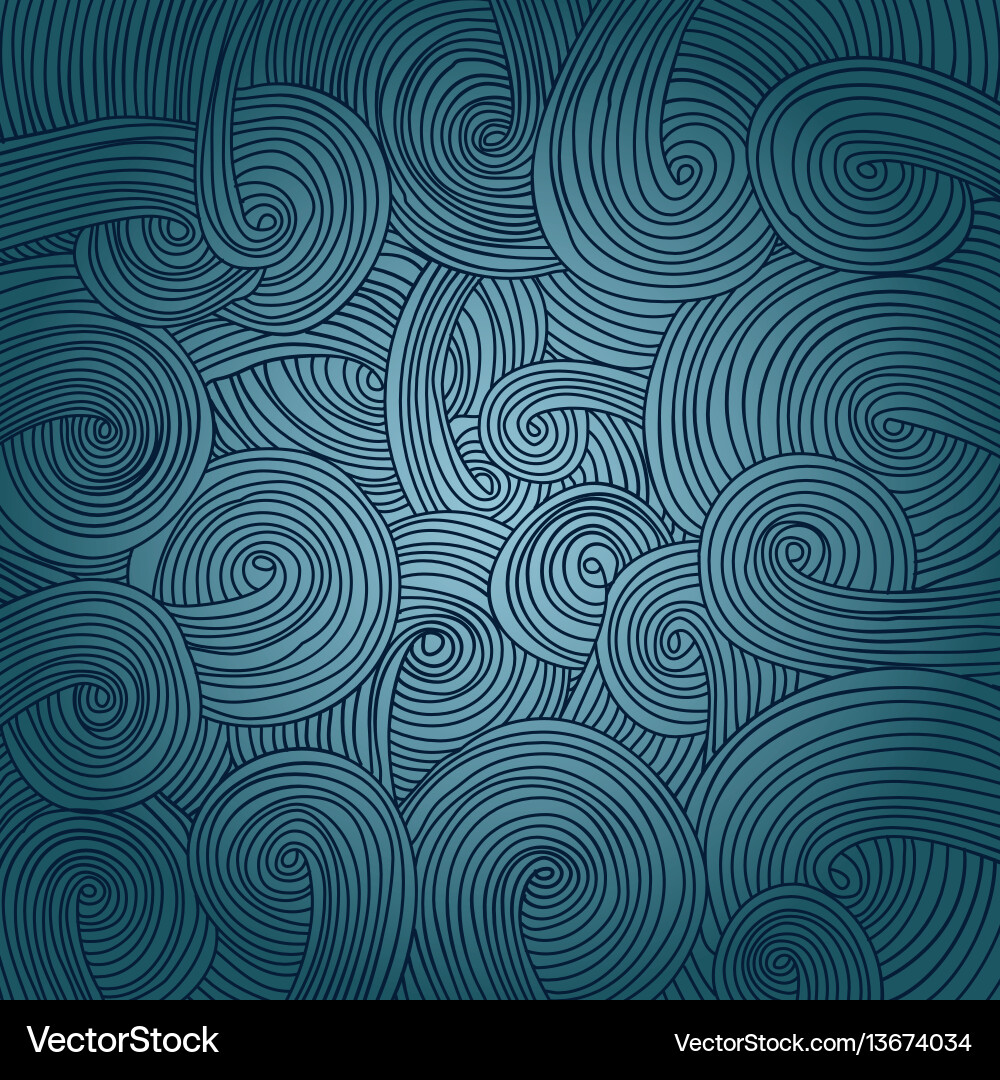 Abstract Wavy Pattern vector image