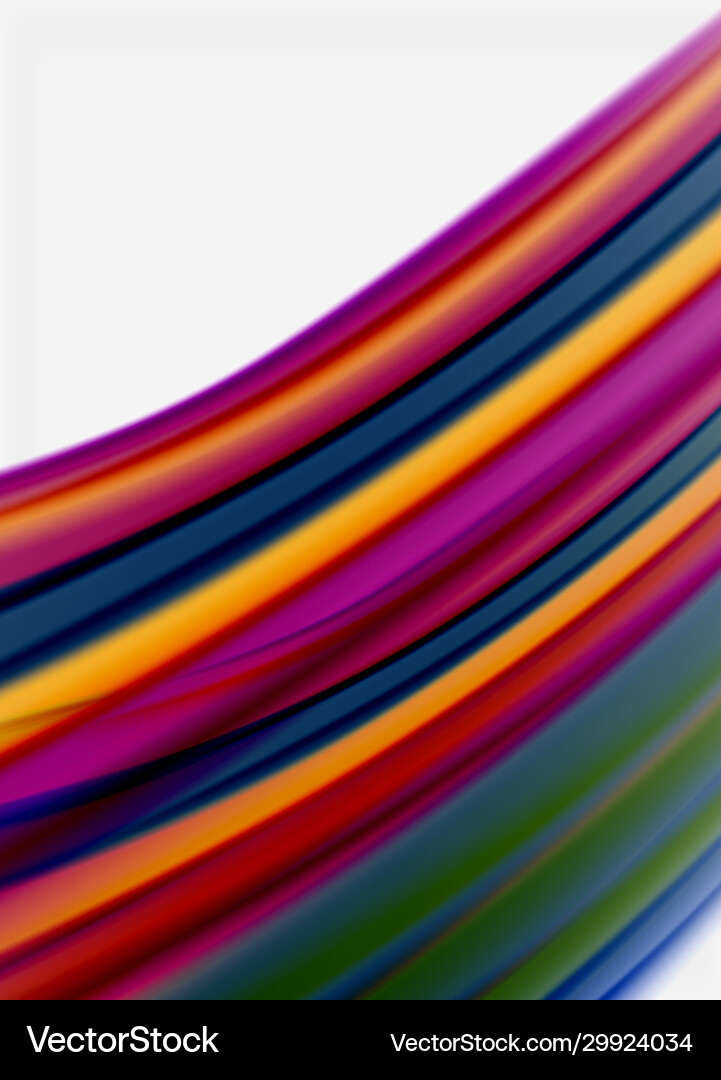 Fluid Wave Abstract Background vector image
