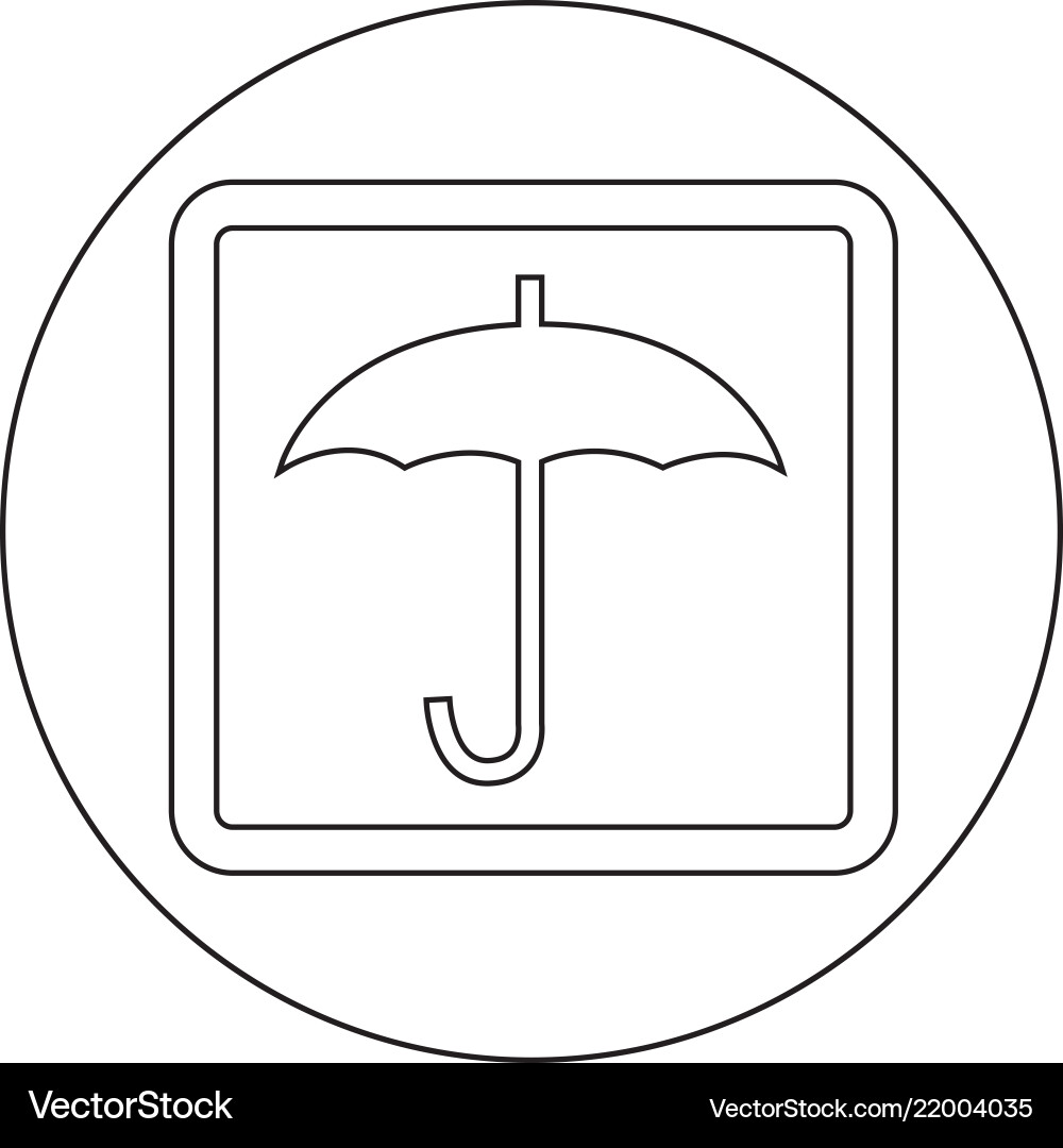 Fragile icon Fragile icon Vector Image