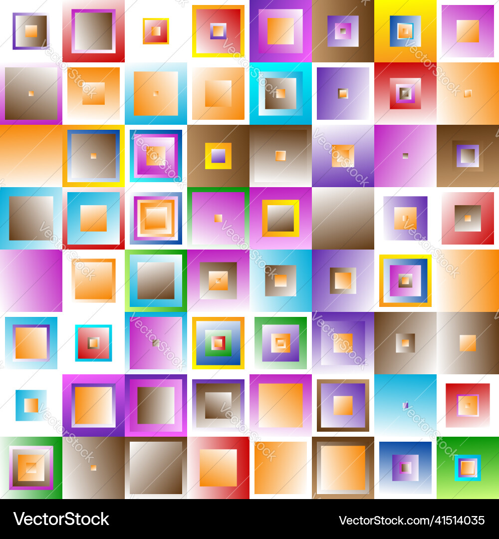 Geometric square design shape with random shaded Geometric square design shape with random shaded Vector Image