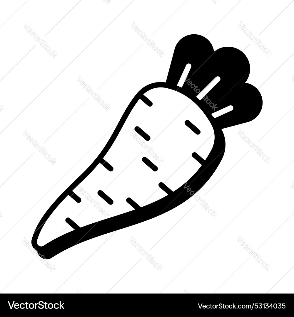 Parsnip Vector Image
