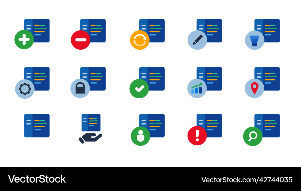 Programmieren von Code Editor Software Programmieren von Code Editor Software vektorbild