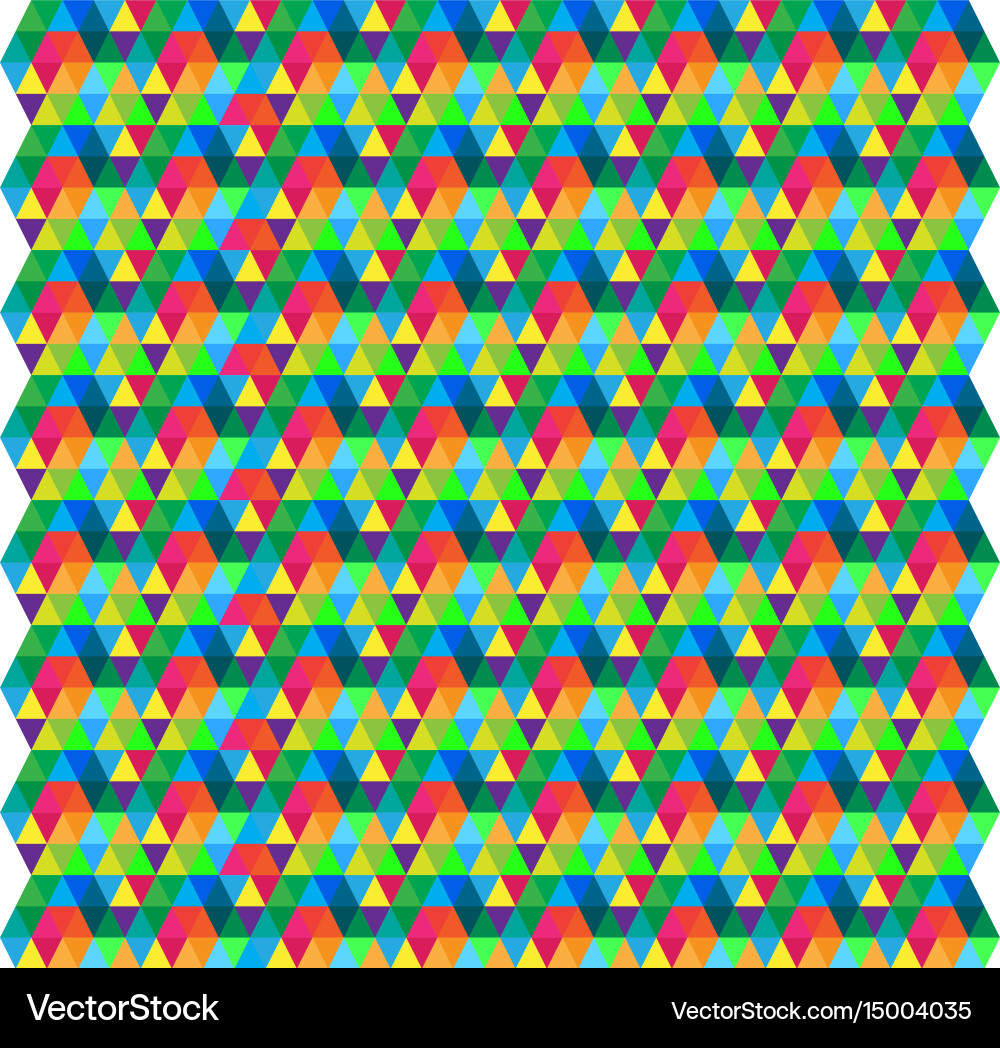 Seamless colorful pattern background vector image