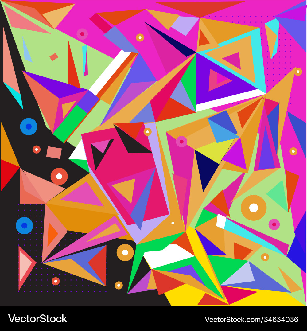 Abstract modern triangles background pattern Abstract modern triangles background pattern vector image