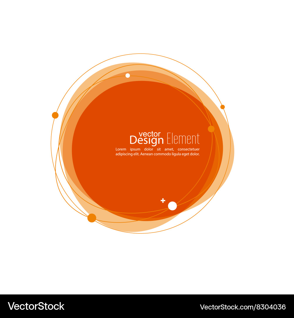 Modern Abstract Particle Banner Vector Image