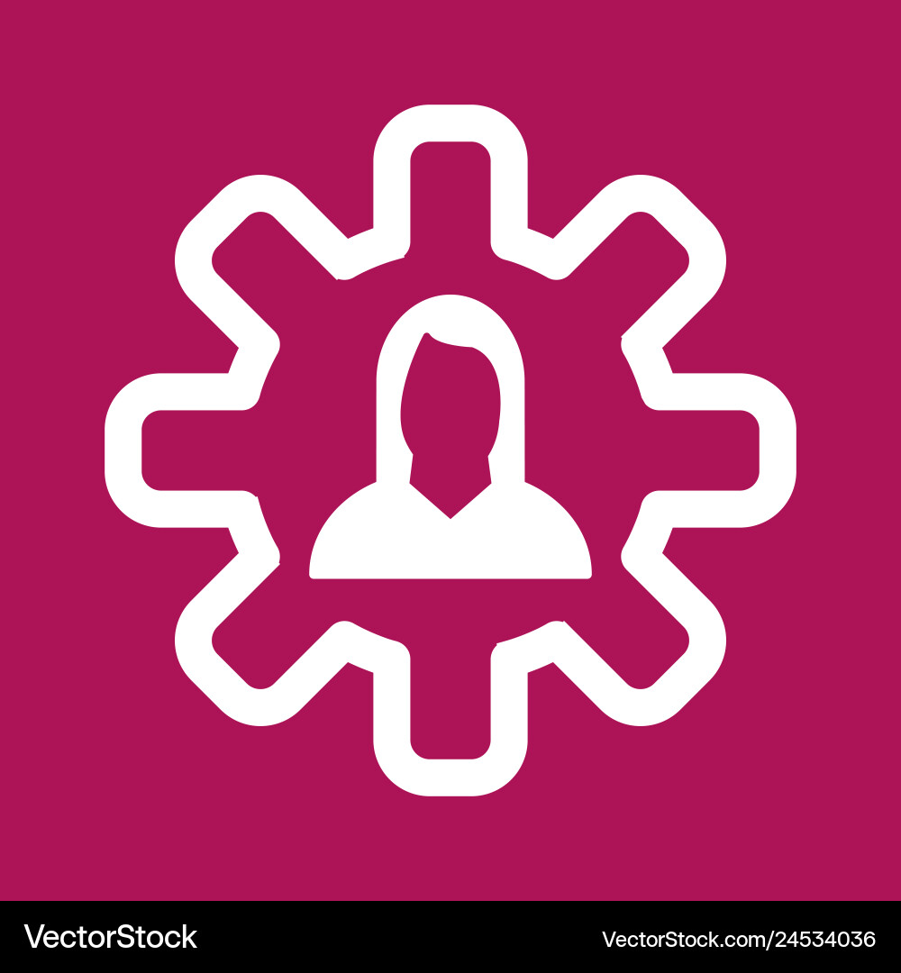 Setting icon Vector Image