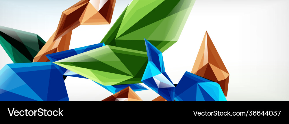 3d triangles and pyramids abstract 3d triangles and pyramids abstract vector image