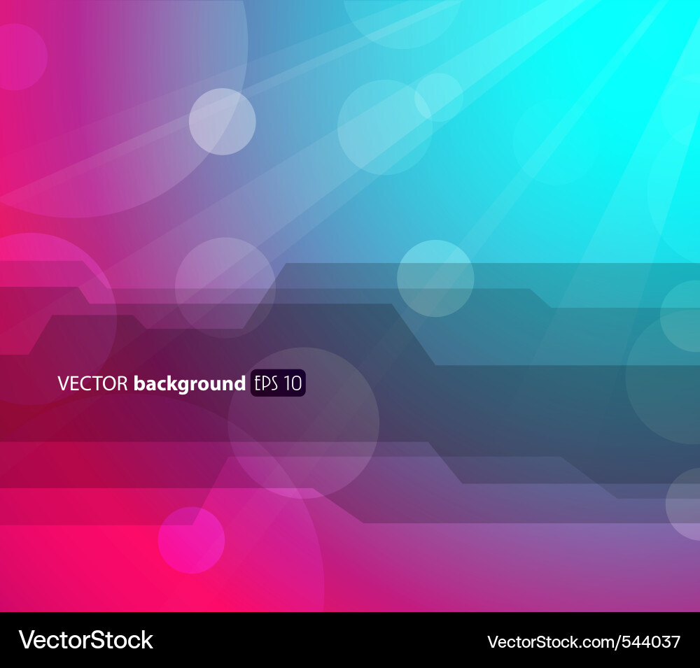 Abstract Colorful Background Vector Image