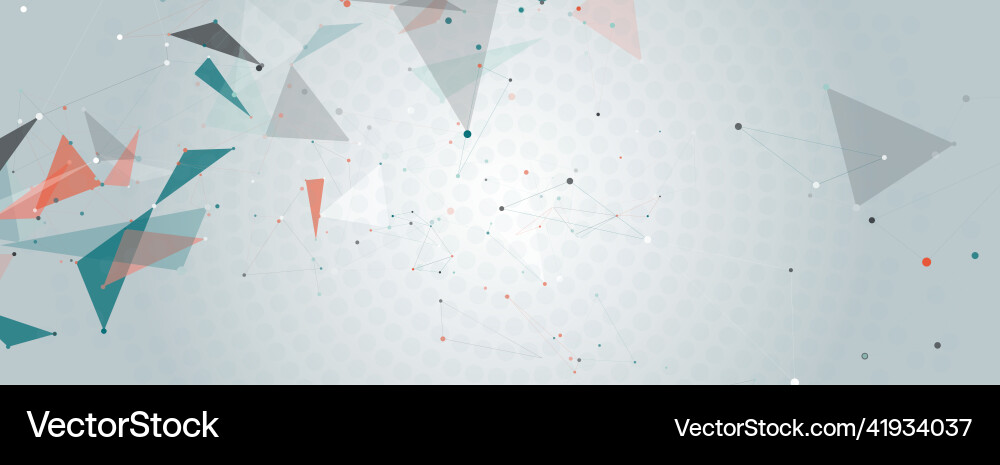 Connect dot and line background tech Connect dot and line background tech vector image