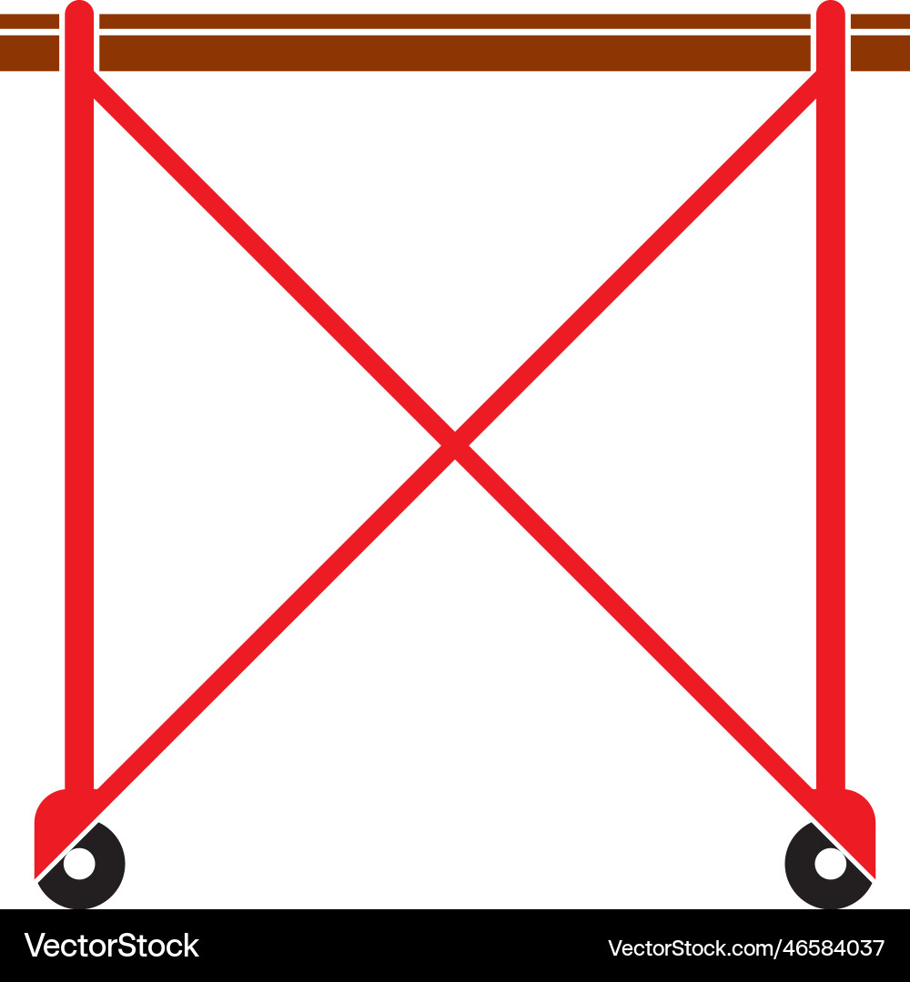 Scaffolding icon Scaffolding icon Vector Image