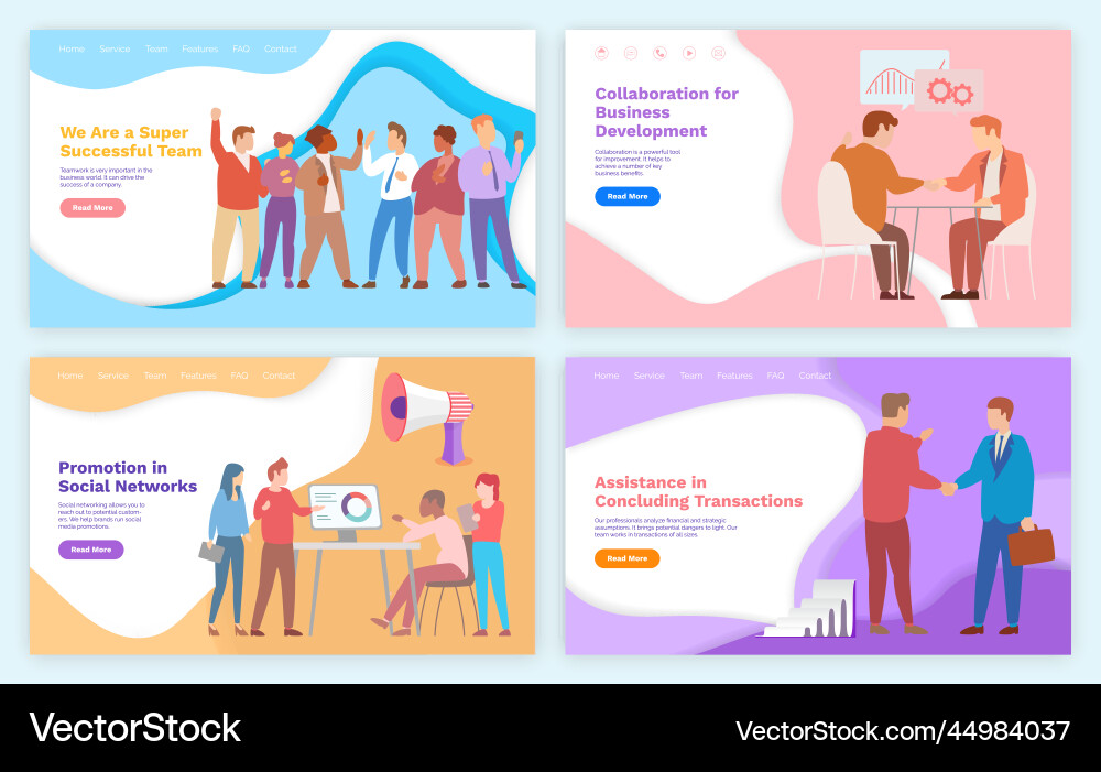 Team thinking and brainstorming analytics Vector Image