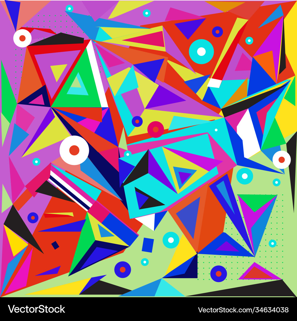 Abstract modern triangles background pattern Abstract modern triangles background pattern vector image