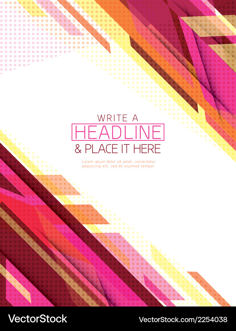 Tech Gradient Abstract Background vector image